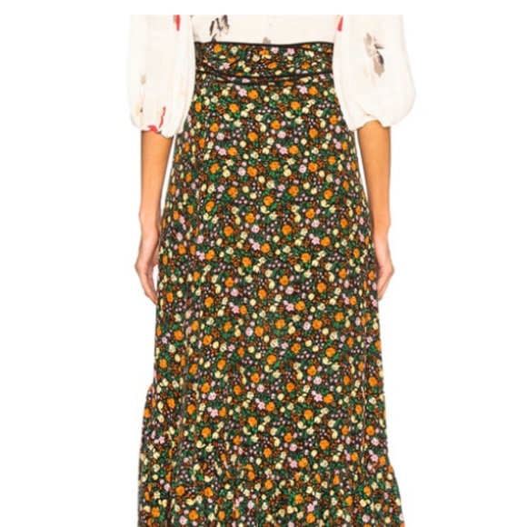 Silk Joycedale Ganni Wrap Skirt - Picture 5 of 6